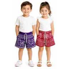 child's elephant shorts